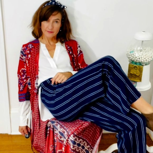 Pants - Whimsical Dots and Stripes Curated Trunk